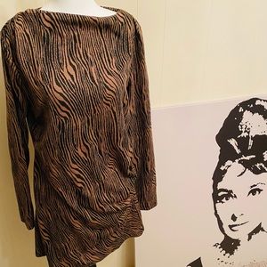 NWOT Ann Taylor tiger print dress